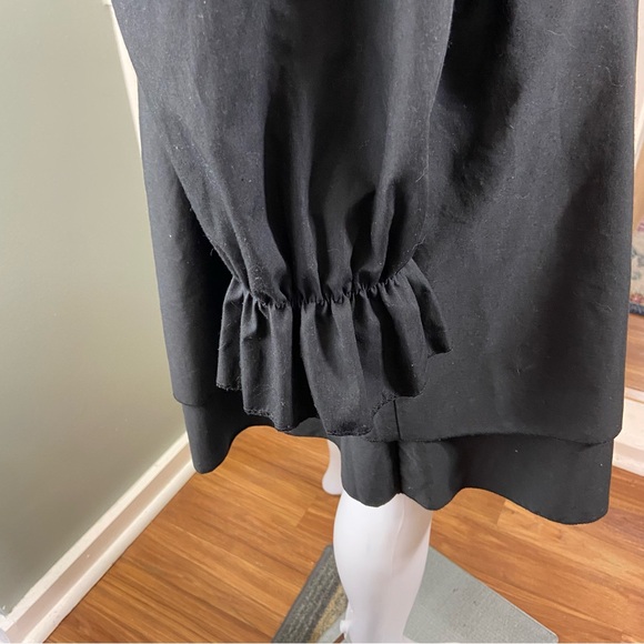 SHEIN Curve 2XL Houndstooth Black Mini Dress Mod Plus Size Curvy Volup - Picture 9 of 13